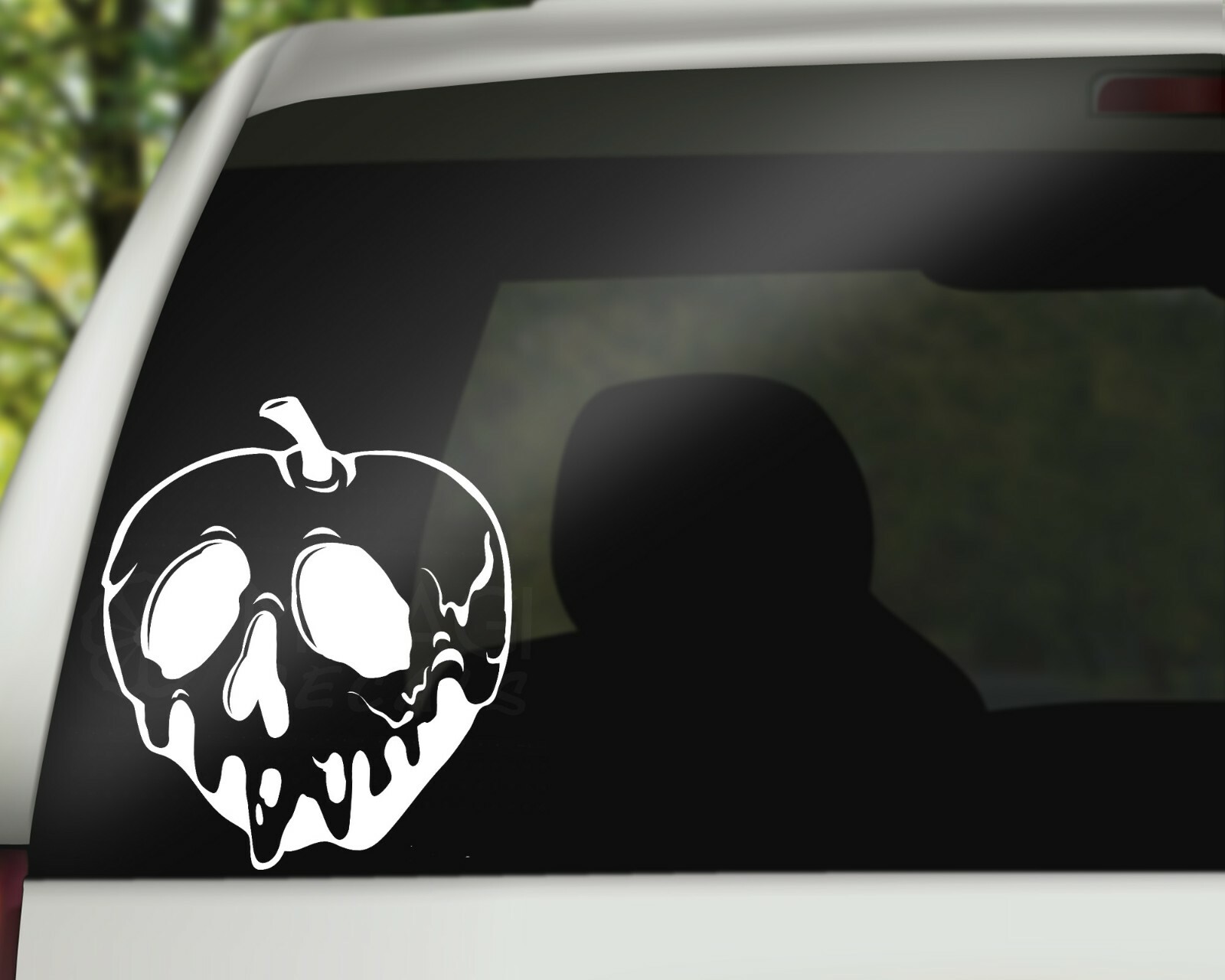 Snow White Poison Apple Disney Decal Sticker Vinyl Car Wall Laptop Waterproof