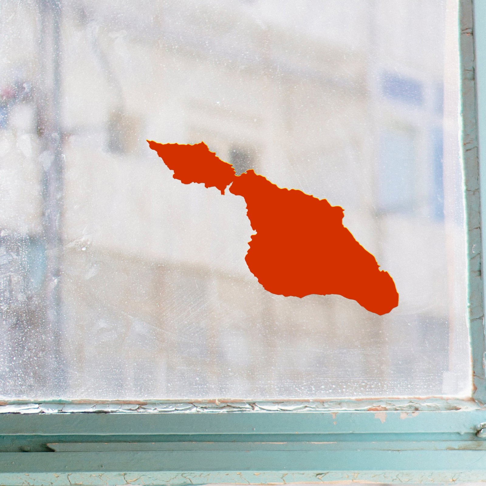 Santa Catalina Island Vinyl Decal Sticker – California Coastal Outline Graphic
