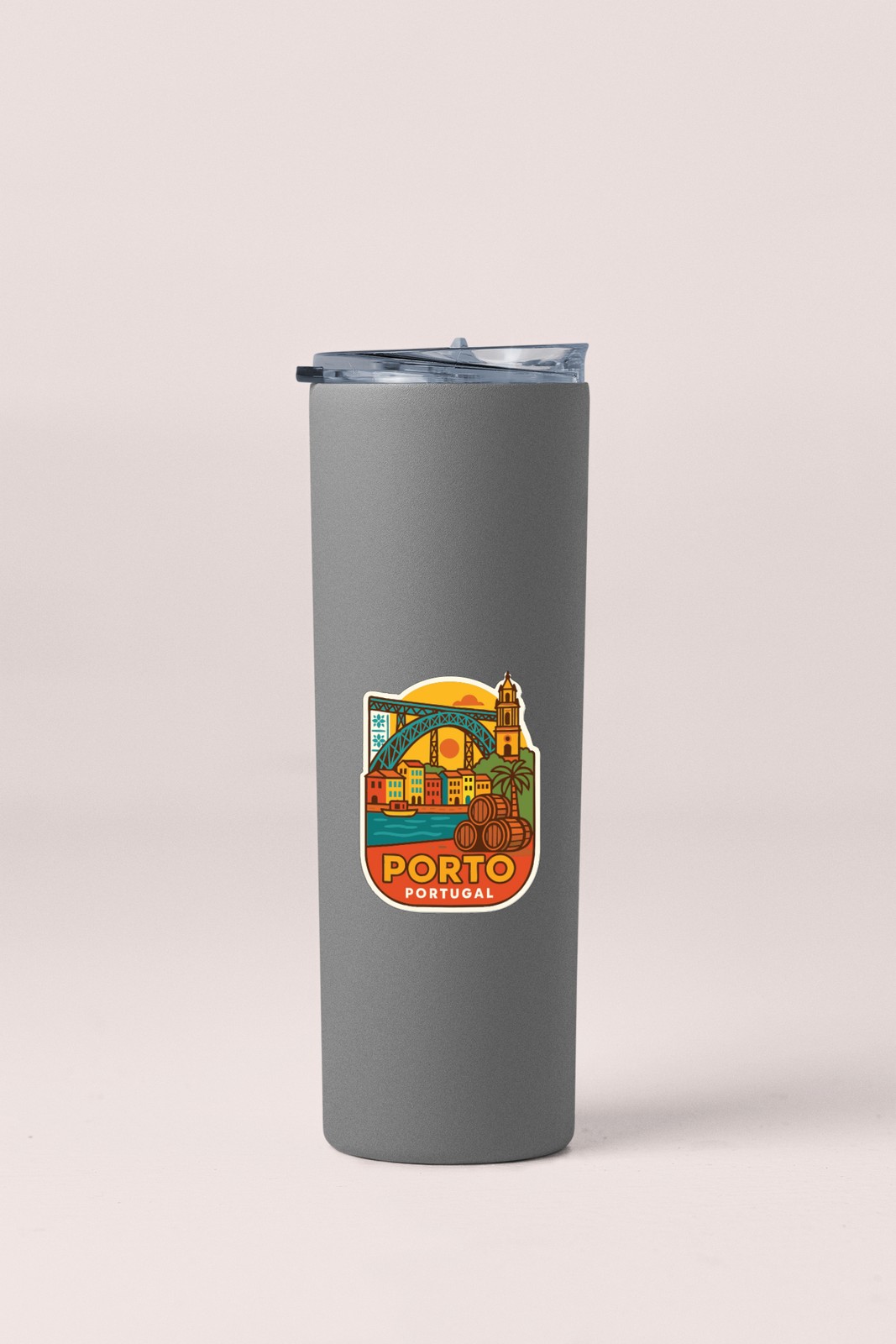 Porto Portugal Sticker Decal Vinyl Die-Cut City Skyline Landmark Design