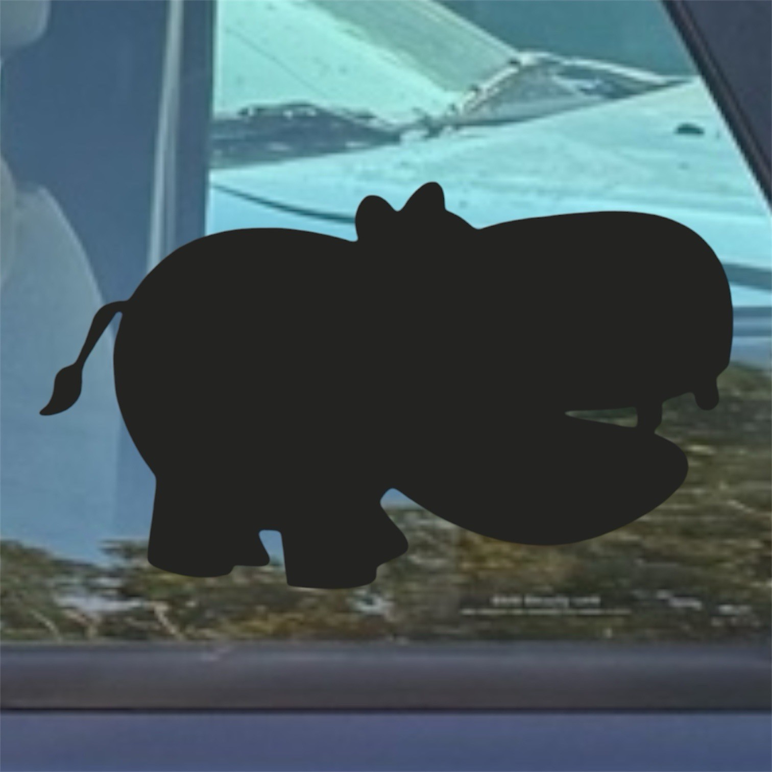 Baby hippo Decal for car Windows Laptops most Smooth Surfaces