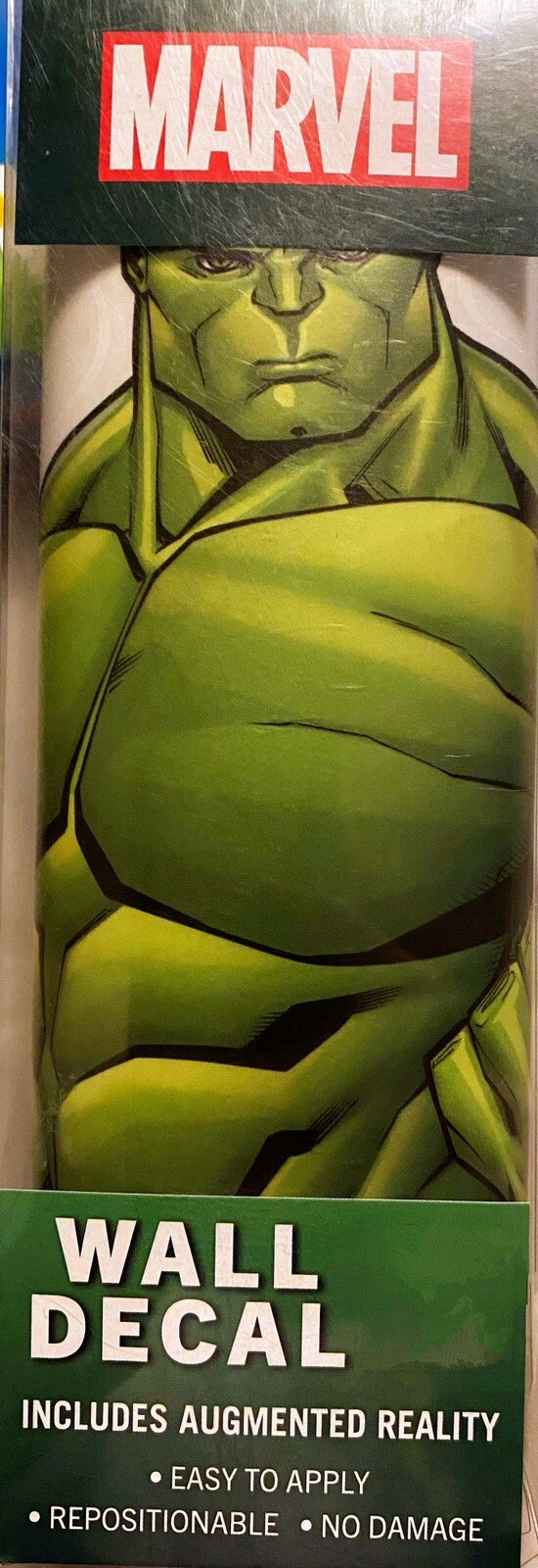 Peel & Stick Marvel The Hulk Wall Decal 11”in x 17”in ~New