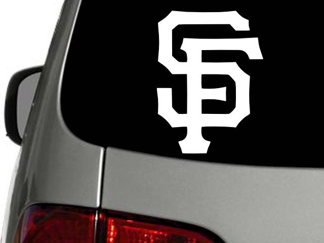 San Francisco Giants Vinyl Decal Car Window Sticker CHOOSE SIZE COLOR