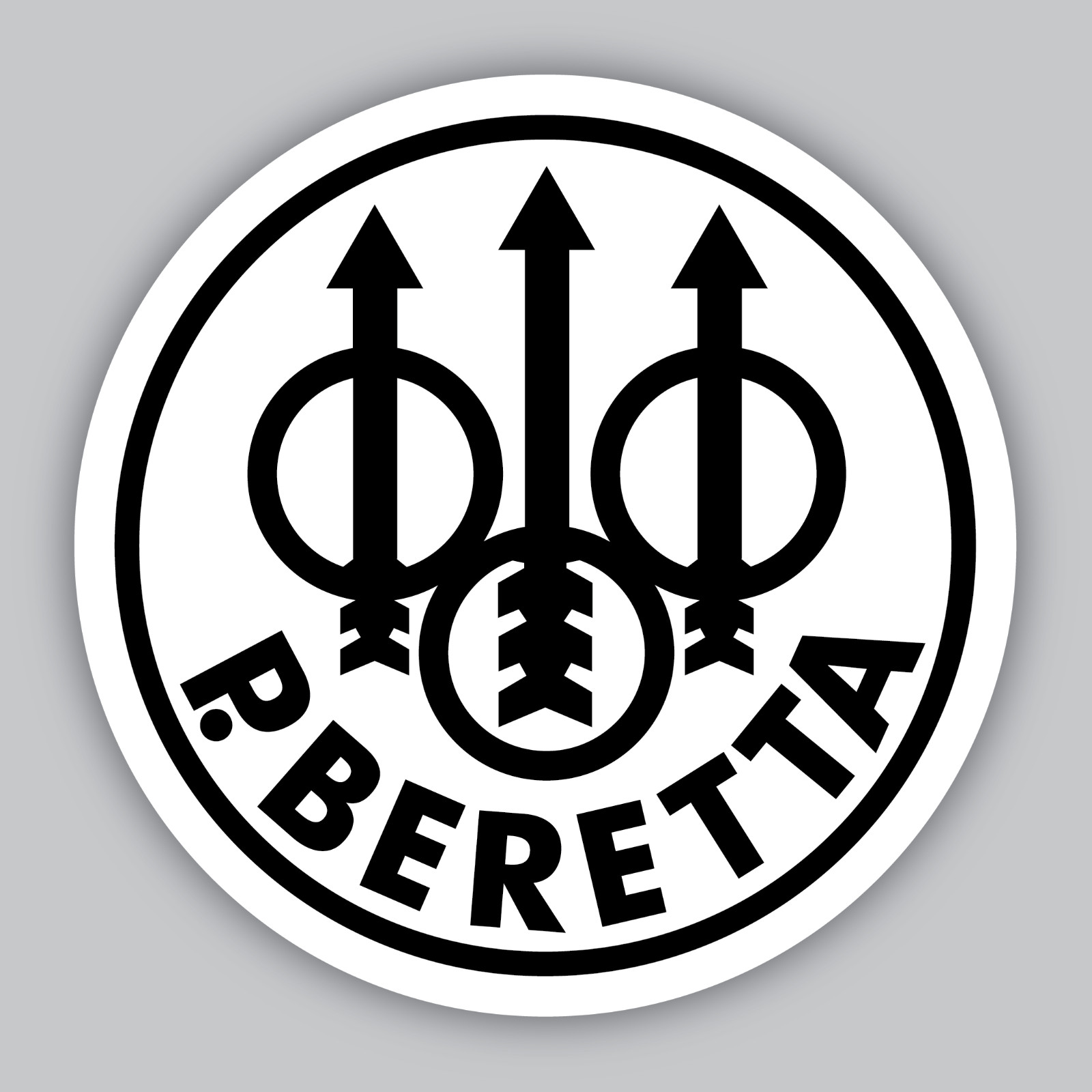 Beretta Firearms Vinyl Sticker/Decal -9mm -.40 -.45 -Rifle -Shotgun -Gun -Pistol