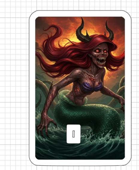 Disney Demon ATM DEBIT CREDIT CARD Skin Sticker Princess Halloween Cinderella