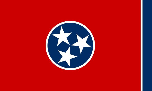 Tennessee Flag Vinyl Decal / Sticker ** 5 Sizes **