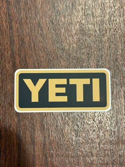NEW – YETI Authentic Stickers – Your choice of colors FREE Shipping!