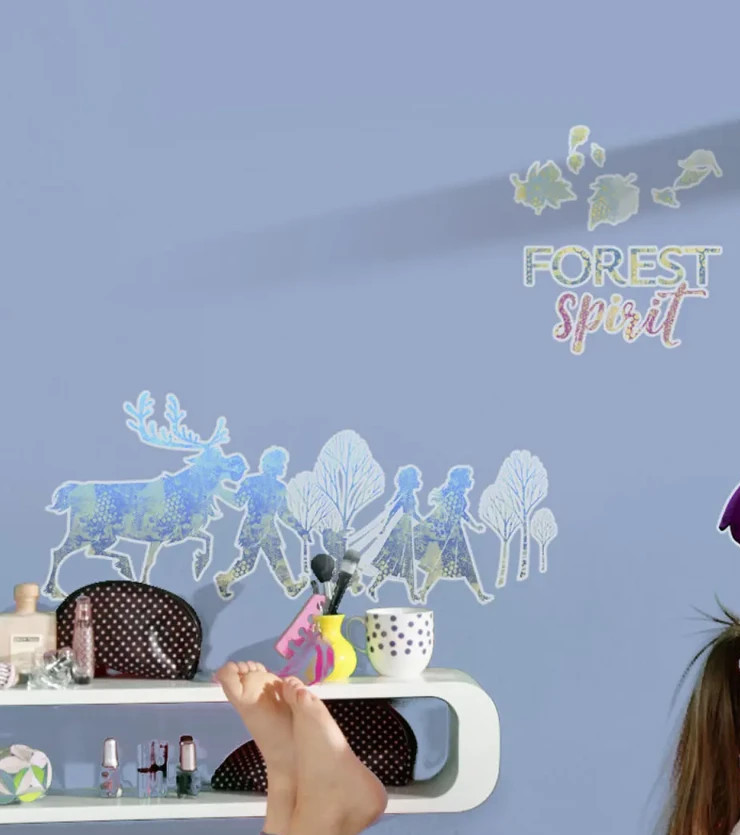 Disney Frozen Wall STICKERS furniture decals set 50x70cm Elsa Anna Olaf kids