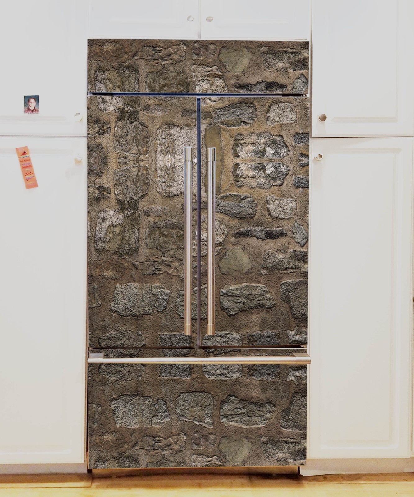 Professional Fridge Vinyl Wrap Bubble-Free Installation