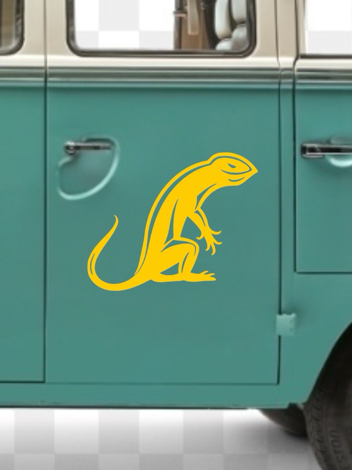 Lizard design#1 Decal for car Windows Laptops most Smooth Surfaces