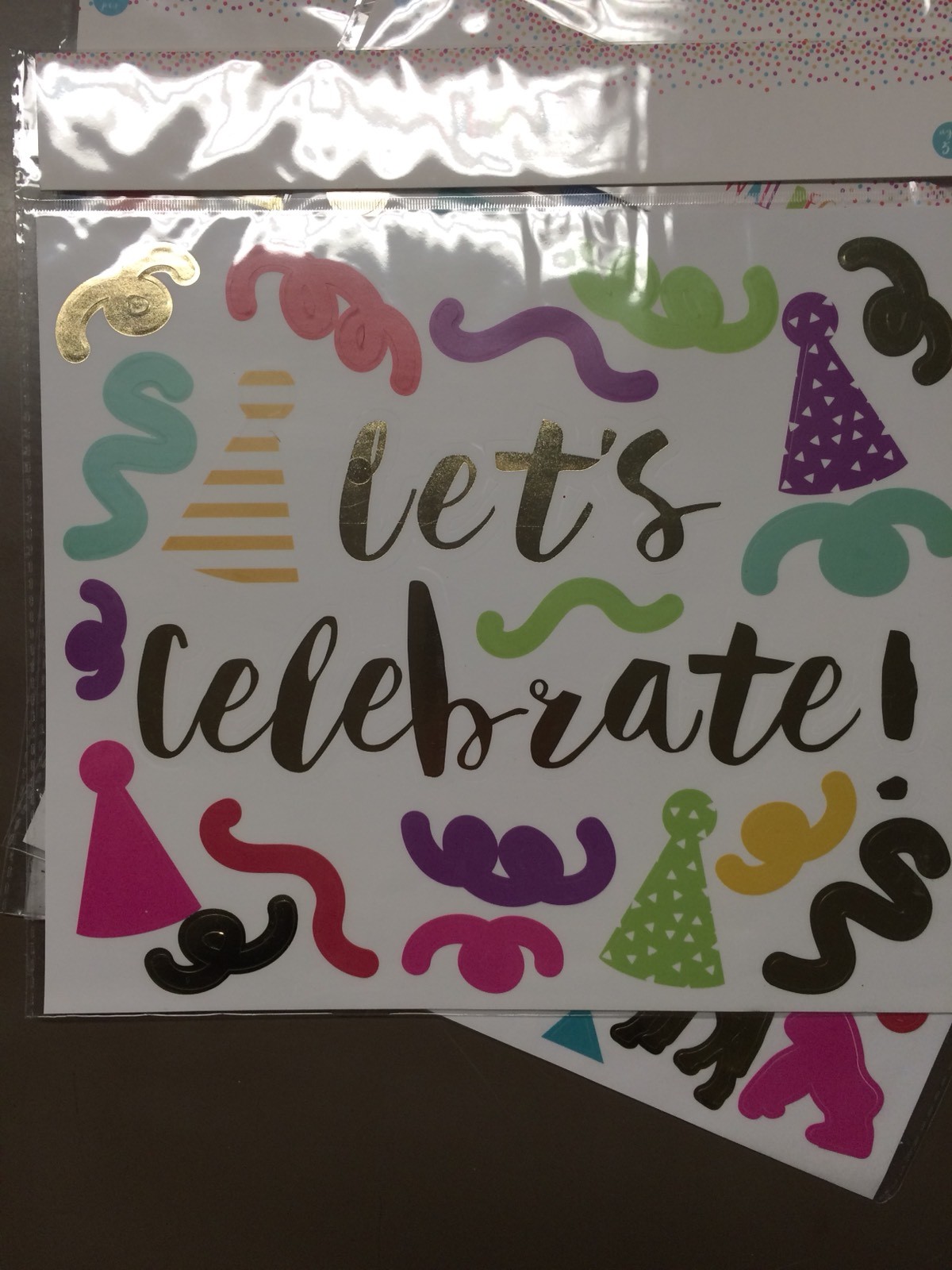 Assorted Lot Of 25 Sets Of Wall Decals Best Day-Birthday-Party Animal-Celebrate