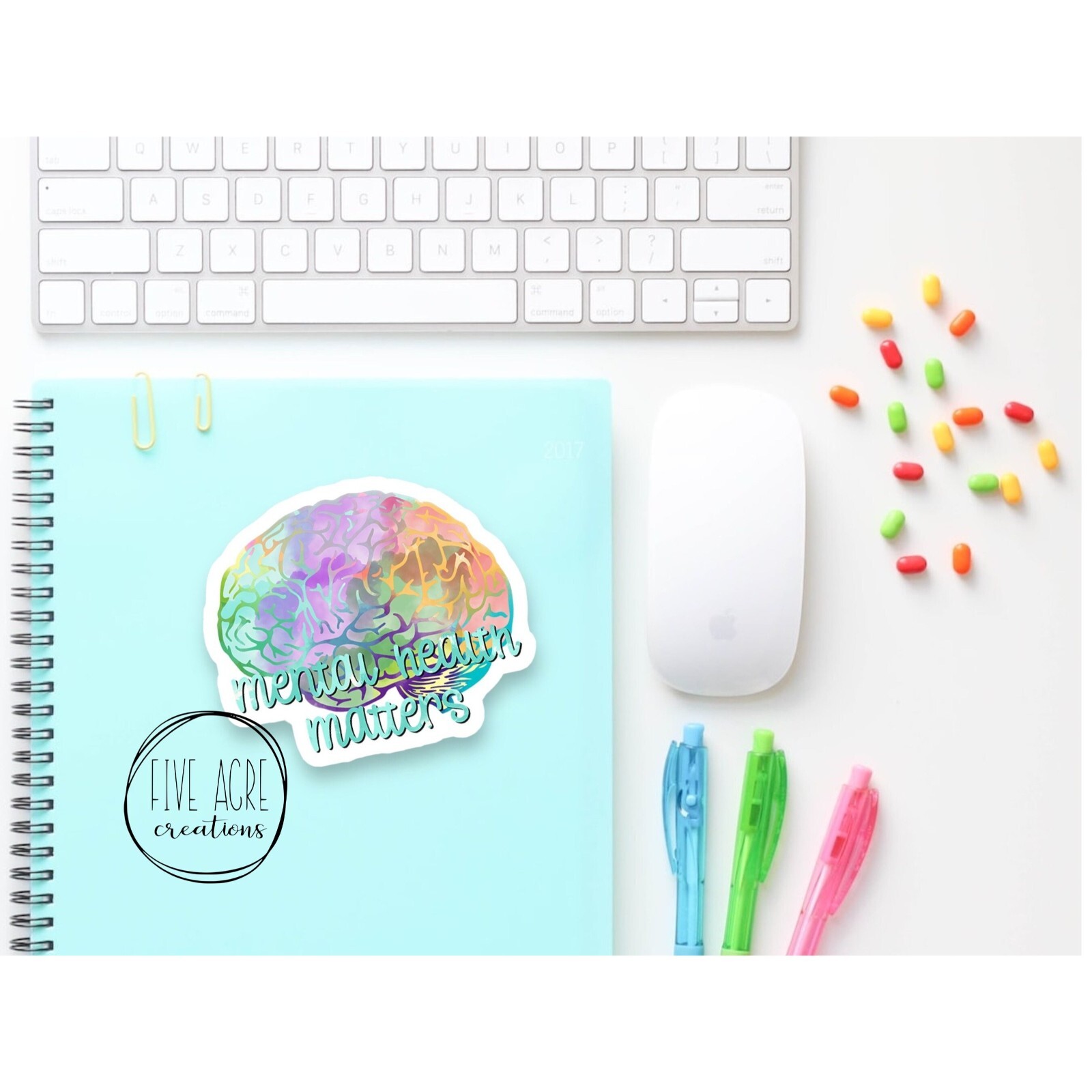Waterproof Sticker | Mental Health Matters | Awareness Stickers | Inspirational