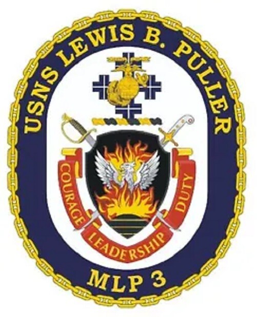 USNS Medgar Evers Sticker Decal M263