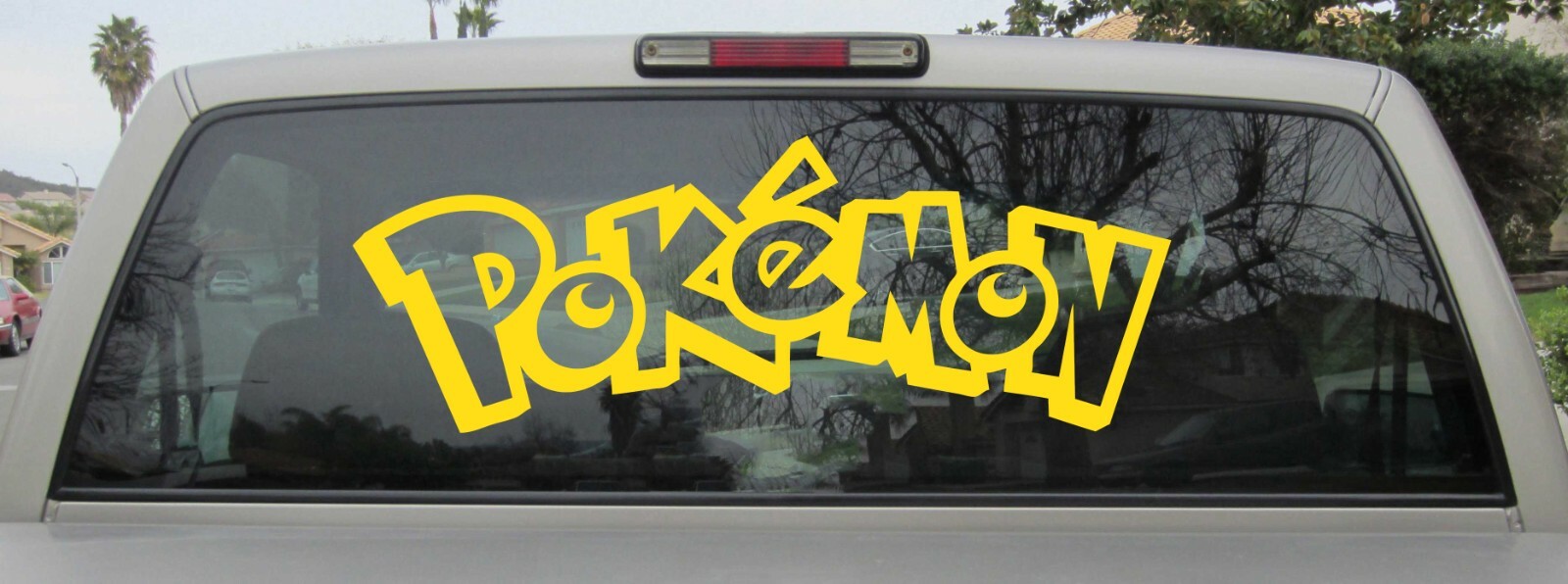 Pokemon Logo – Vinyl Decal – Pokemon Sticker – You Choose Size and Color
