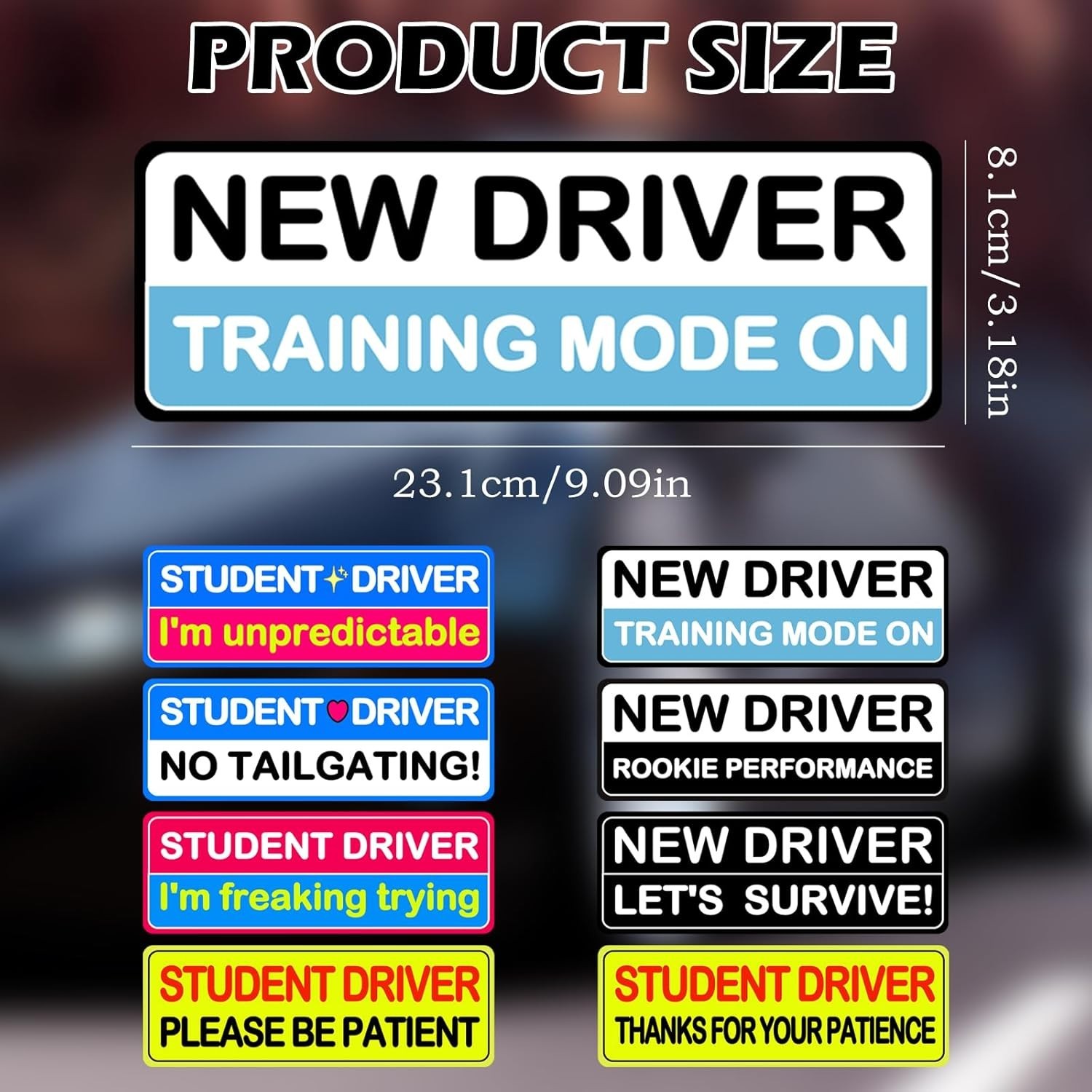 Eye-Catching New Driver Magnet Assortment