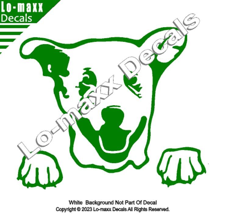 Happy Dog Cute Car Window Custom Graphic Design Original Die Cut Vinyl Decal