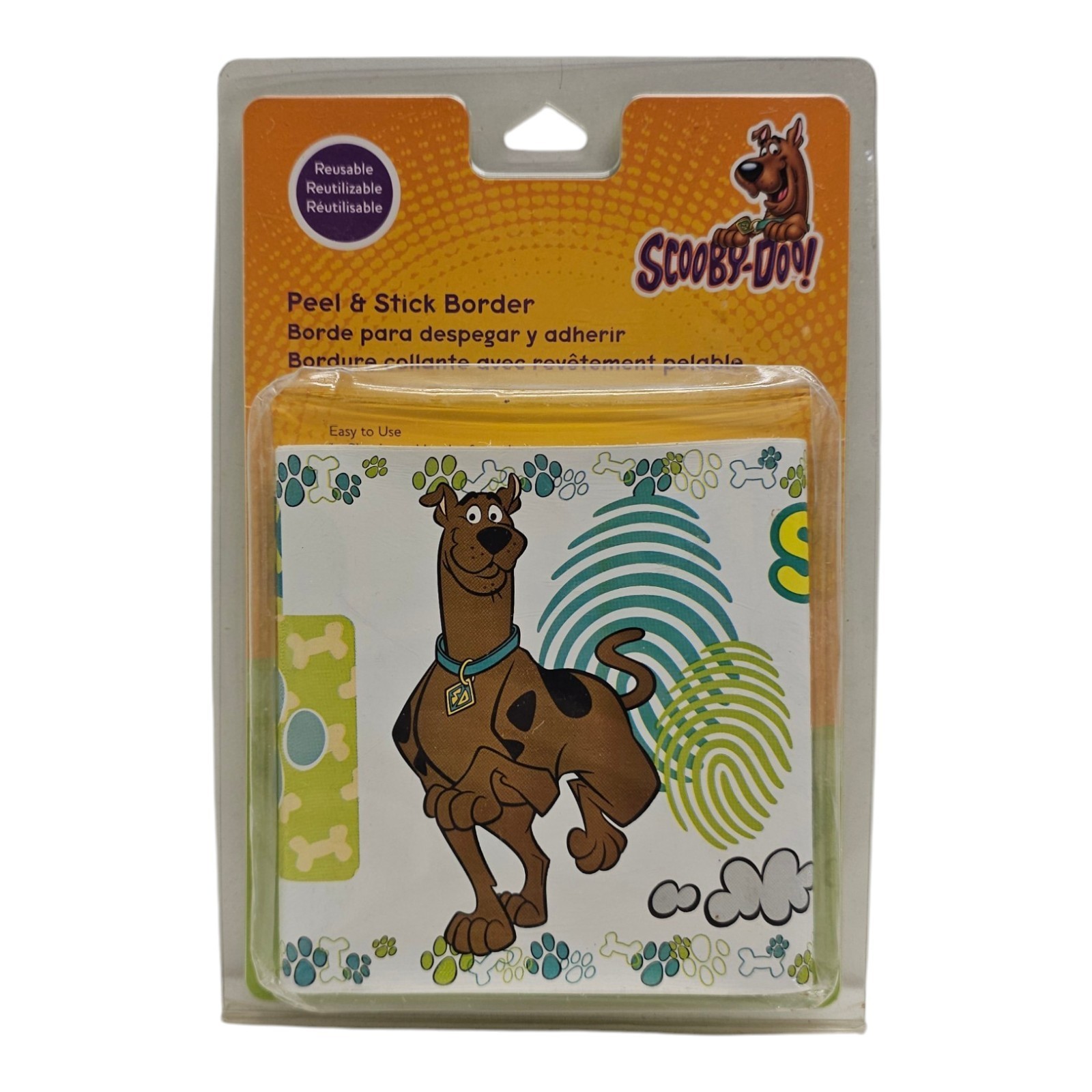 Brewster Scooby-Doo Peel & Stick Border PS93992 5×15 Wall Decor