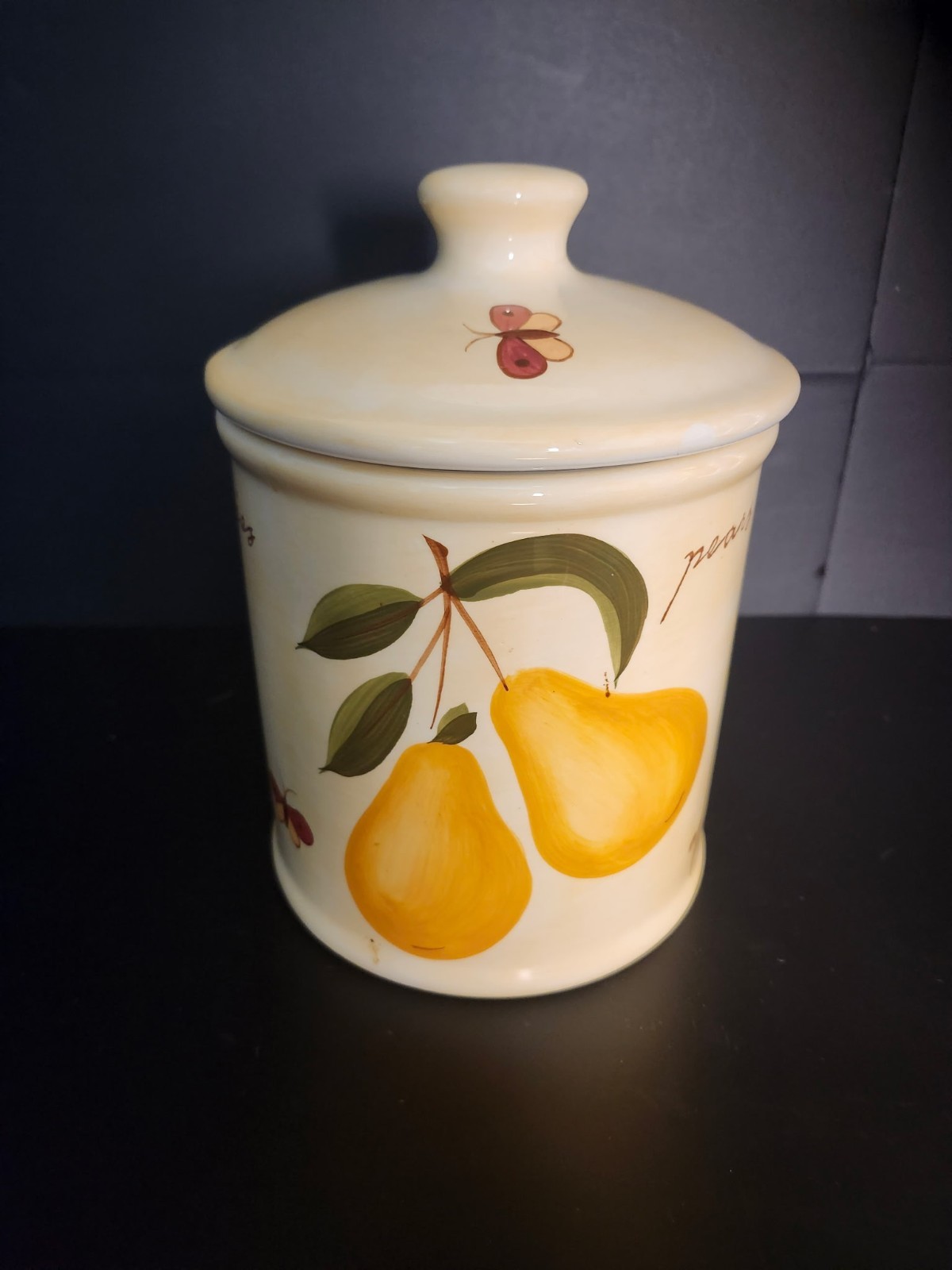 Pier 1 Cookie Jar 8 inches