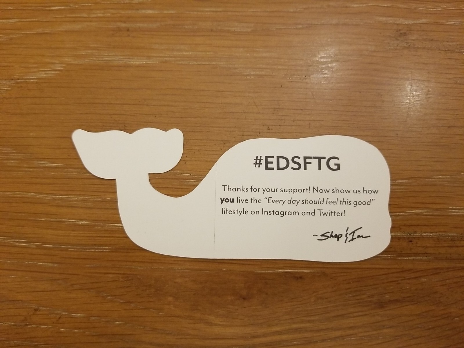 Vineyard Vines Whale Sticker Yeti Car Laptop Decal Blue Green Tropical Flower