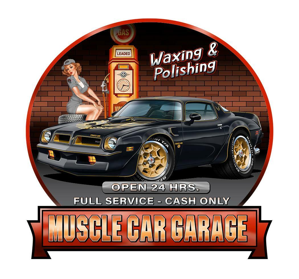 1976 Pontiac Trans Am SE Firebird Garage Sign Wall Art Graphic Sticker
