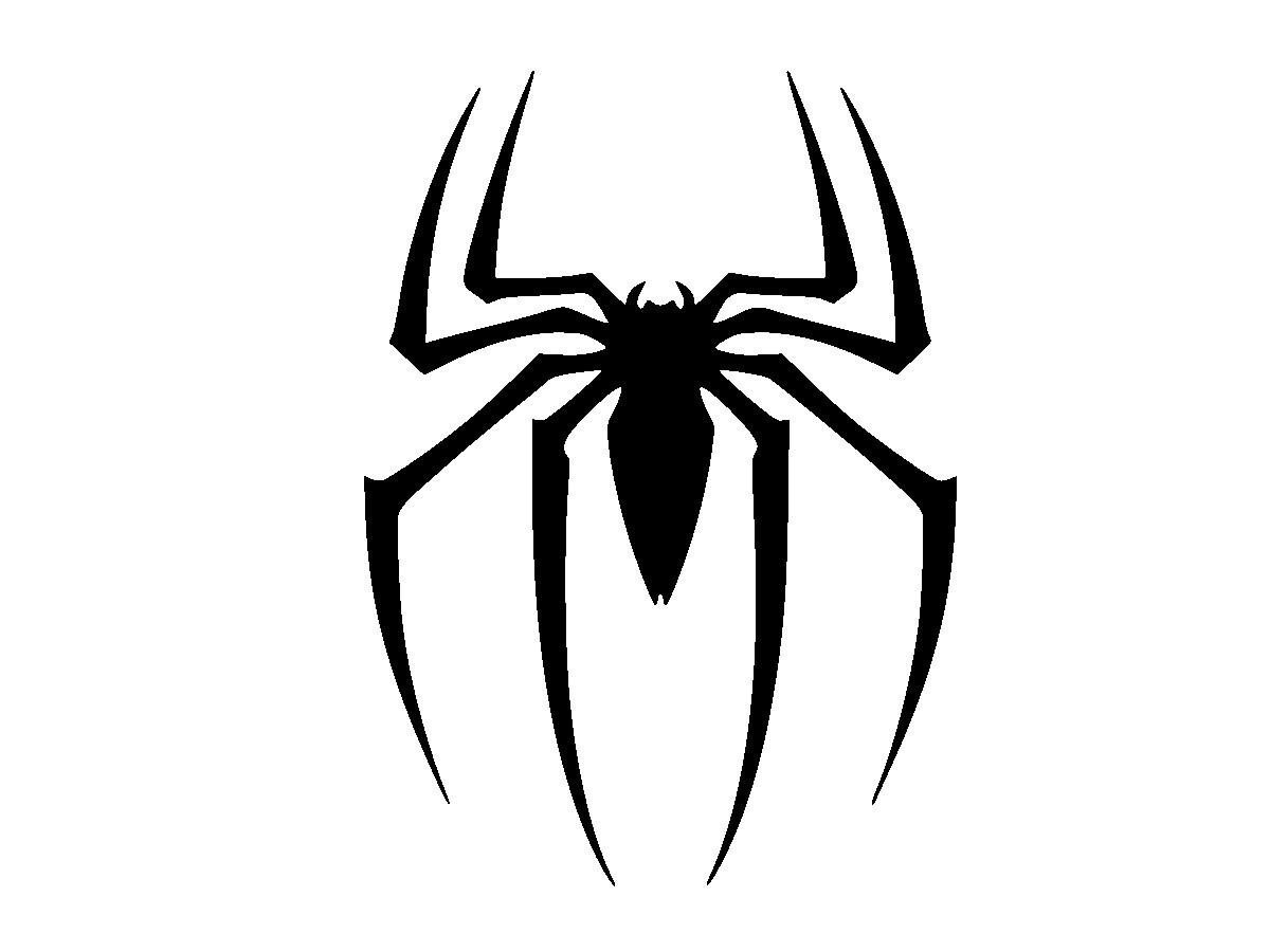 Spiderman logo, Spider man Decal/ Sticker you choose size and color , USA seller