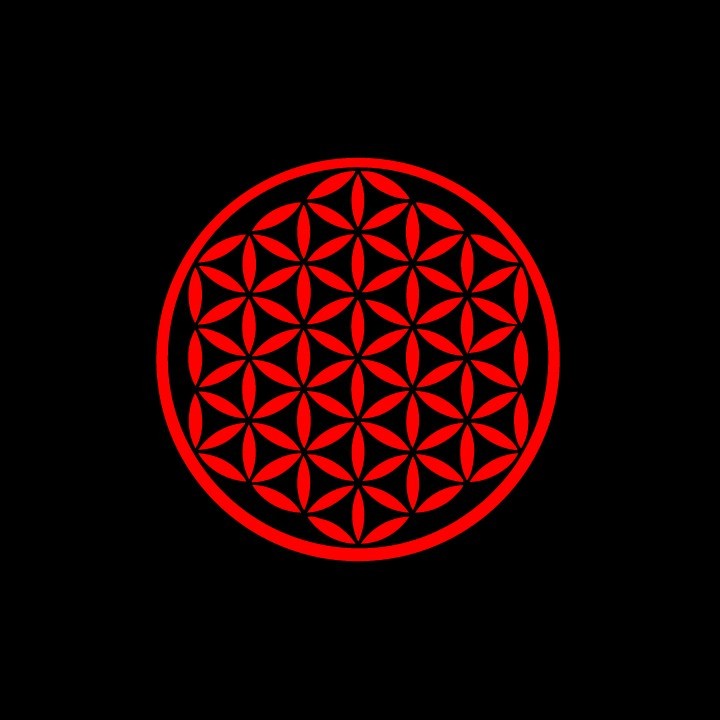 Flower Of Life, Sacred Geometry. High Quality Professional Grade vinyl decal