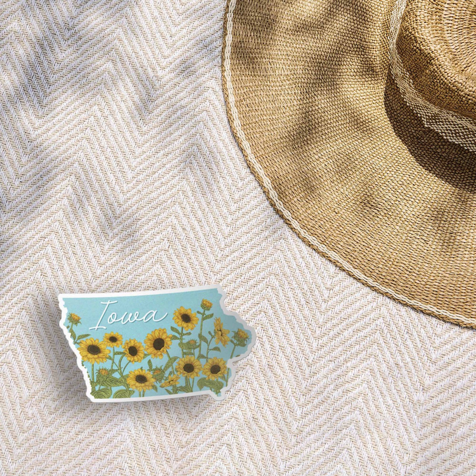 Iowa Sunflower Sticker