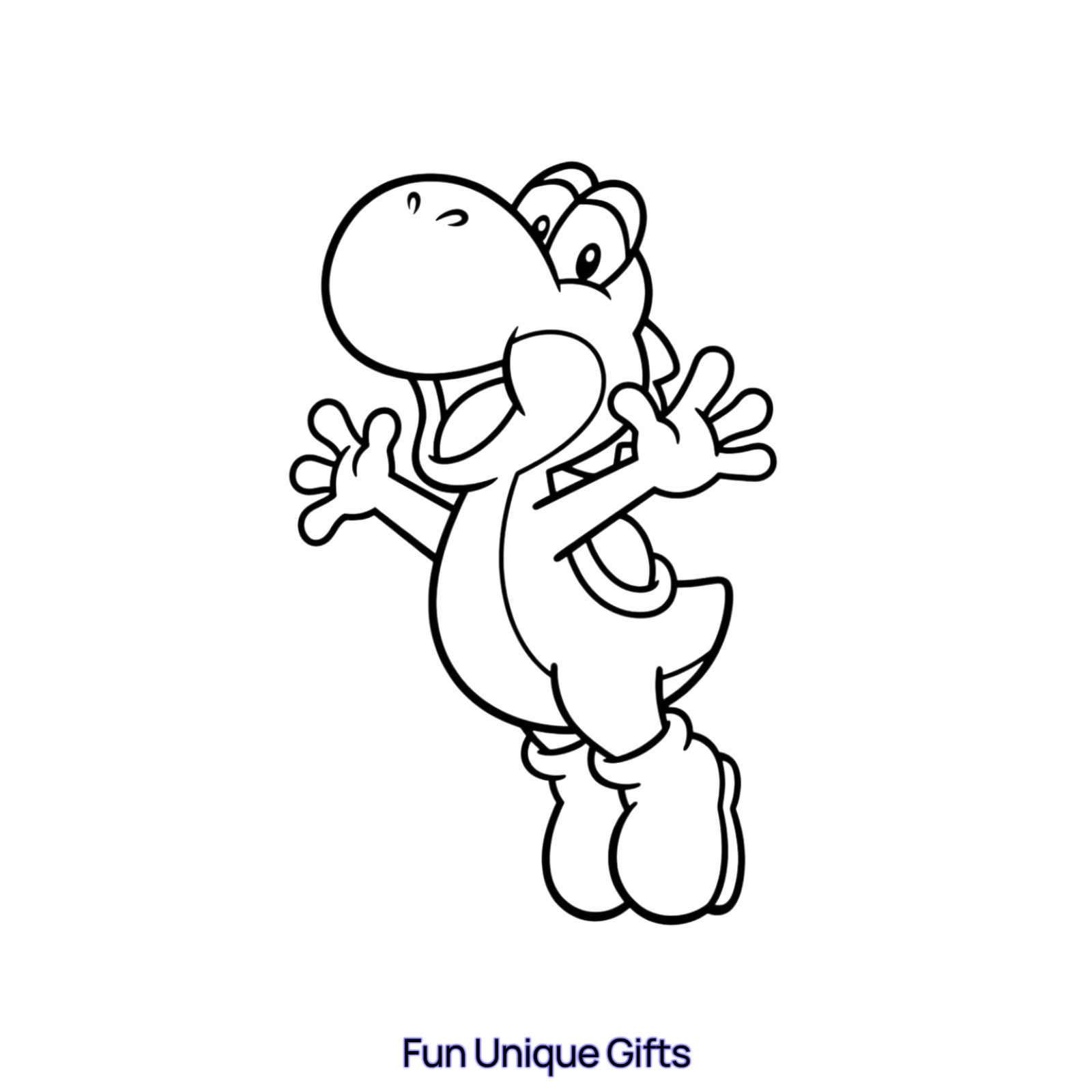 Yoshi Mario Vinyl Decal Sticker -Multiple Colors & Sizes- SHIPS FREE!