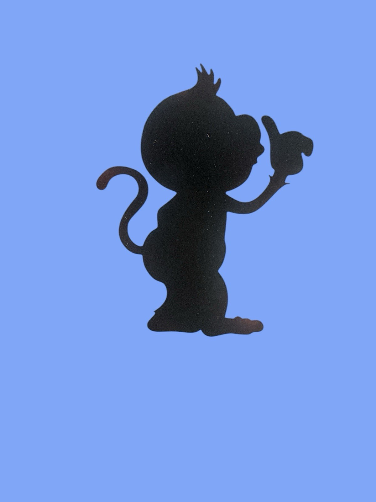 monkey shhh Decal for car Windows Laptops most Smooth Surfaces