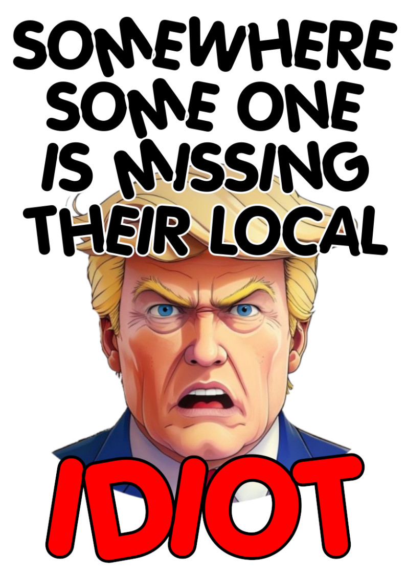 10pc Assorted Anti Trump Vinyl Stickers Kiss Cut Waterproof, approx. 1.5"Wx1.6"H