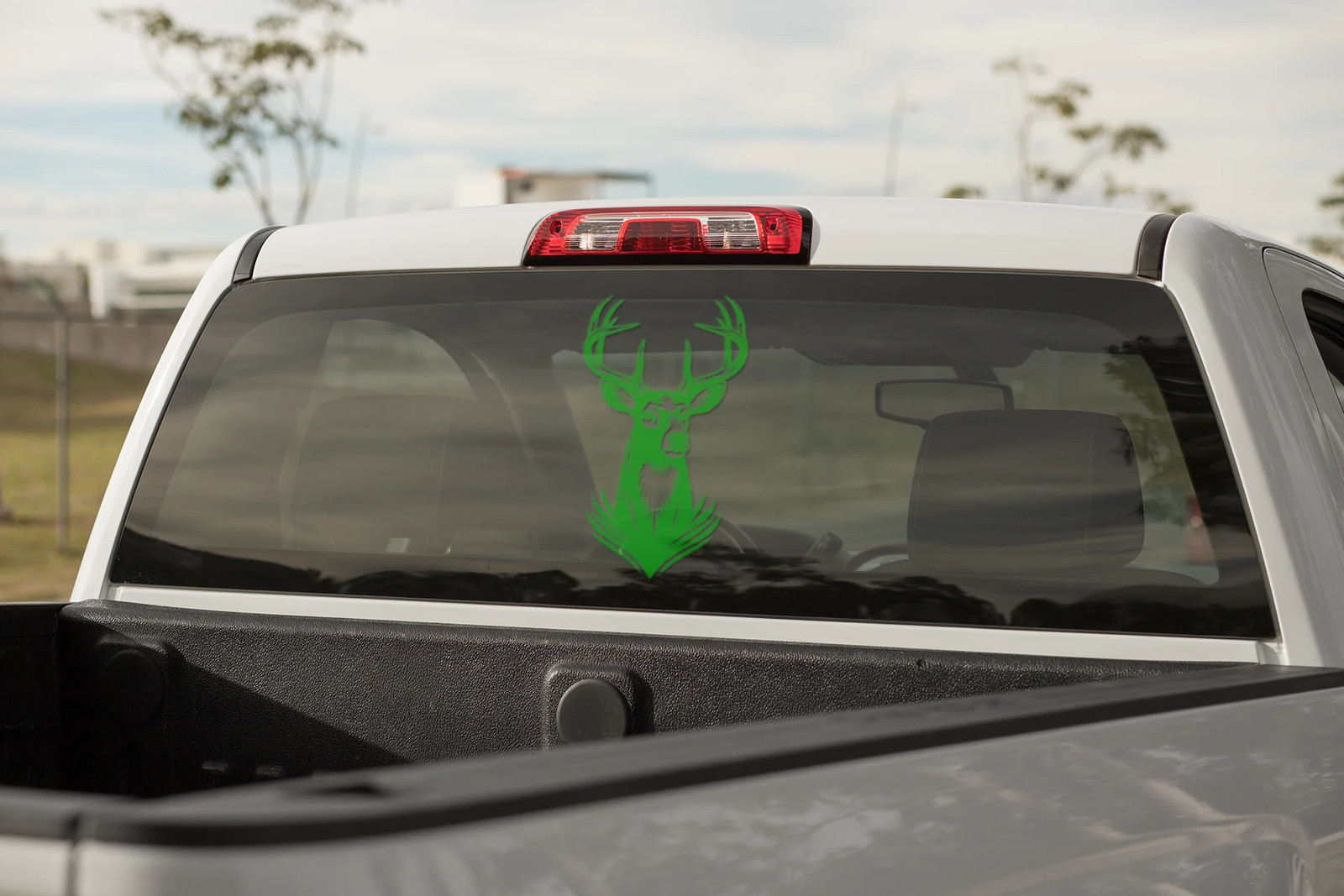deer decal for car, vinyl decal truck hunting whitetail bumper window door
