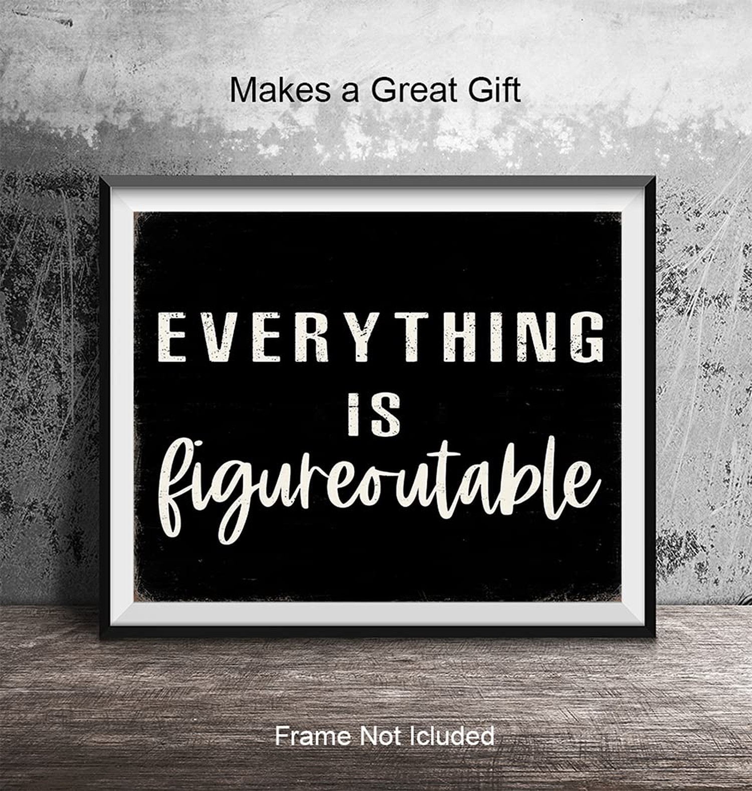 Inspirational Wall Art & Decor – Motivational Entrepreneur Positive Quotes Po…