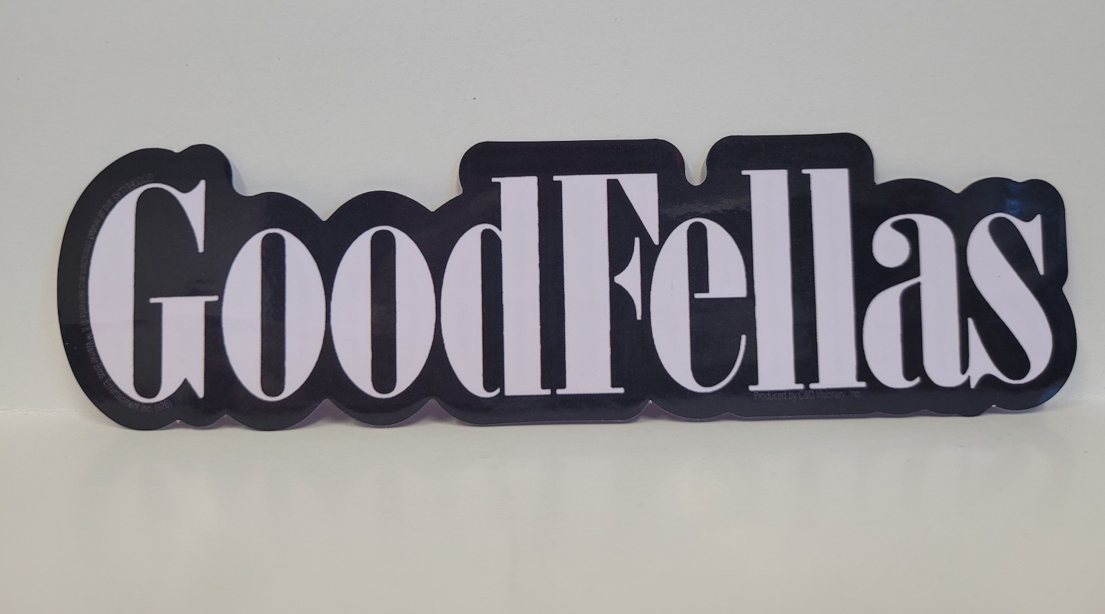 Stickers – C&D Visionary – Goodfellas Text Logo Symbol 6.5"x1.8" NEW Licensed