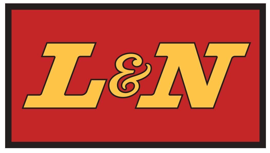 L & N Louisville and Nashville Railroad Railway Train Sticker Decal R7382