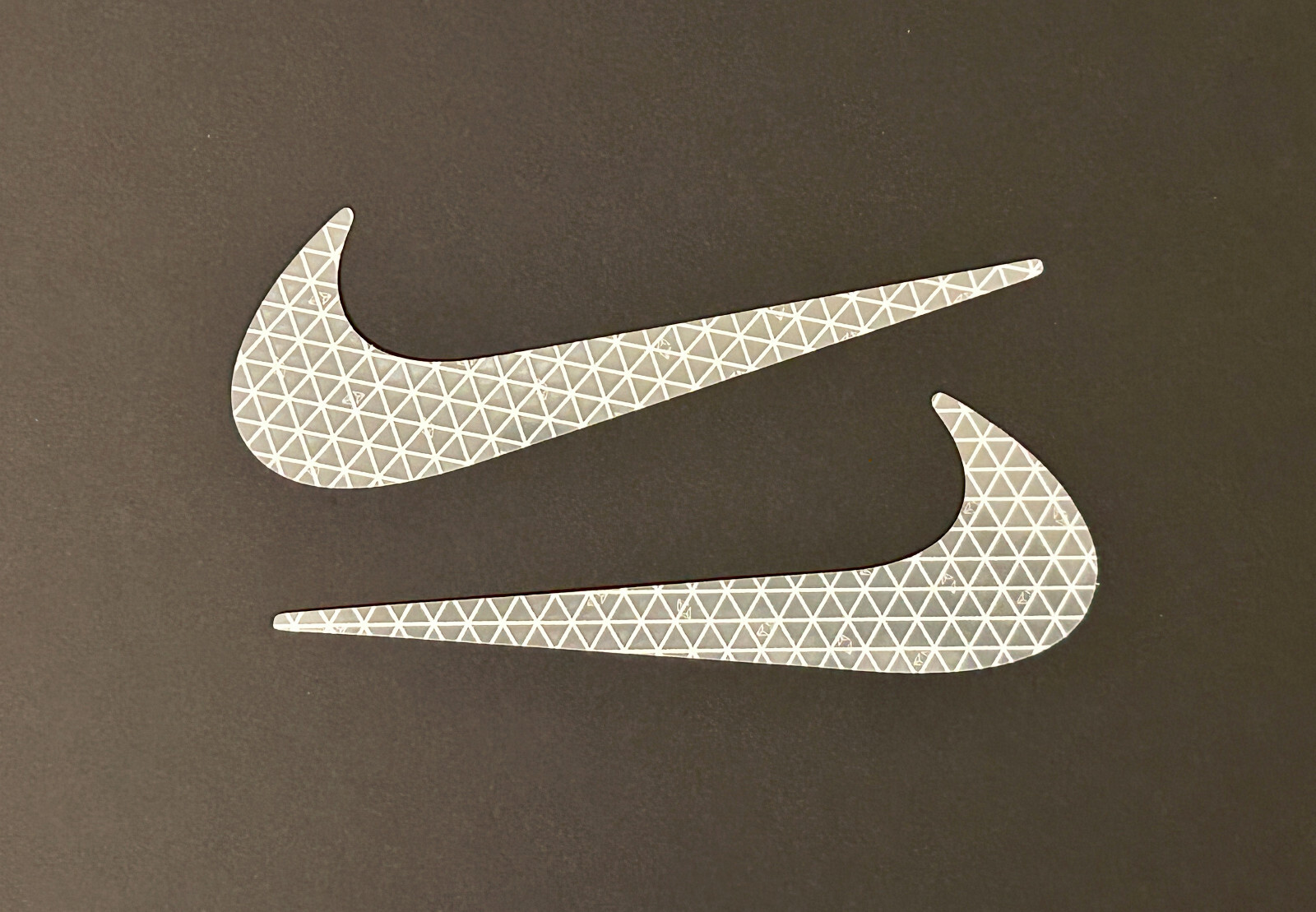 Nike Swoosh Logo Reflective Sticker Nike Reflector Decal Sneakerhead