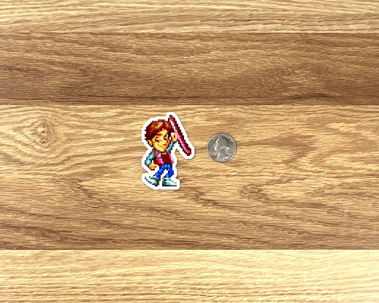 Super Back to the Future II 2 Stickers Super Nintendo SNES 13 Sticker Pack