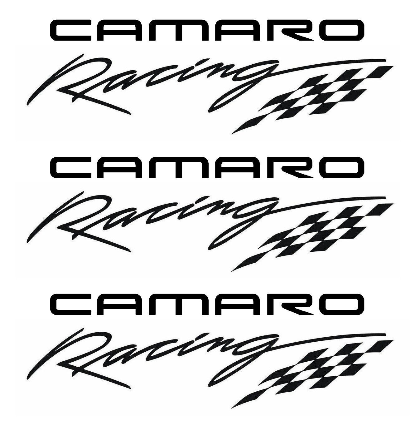 Camaro Racing Decals Camaro SS Stickers LS1 LS2 LS6 LS7 LSX