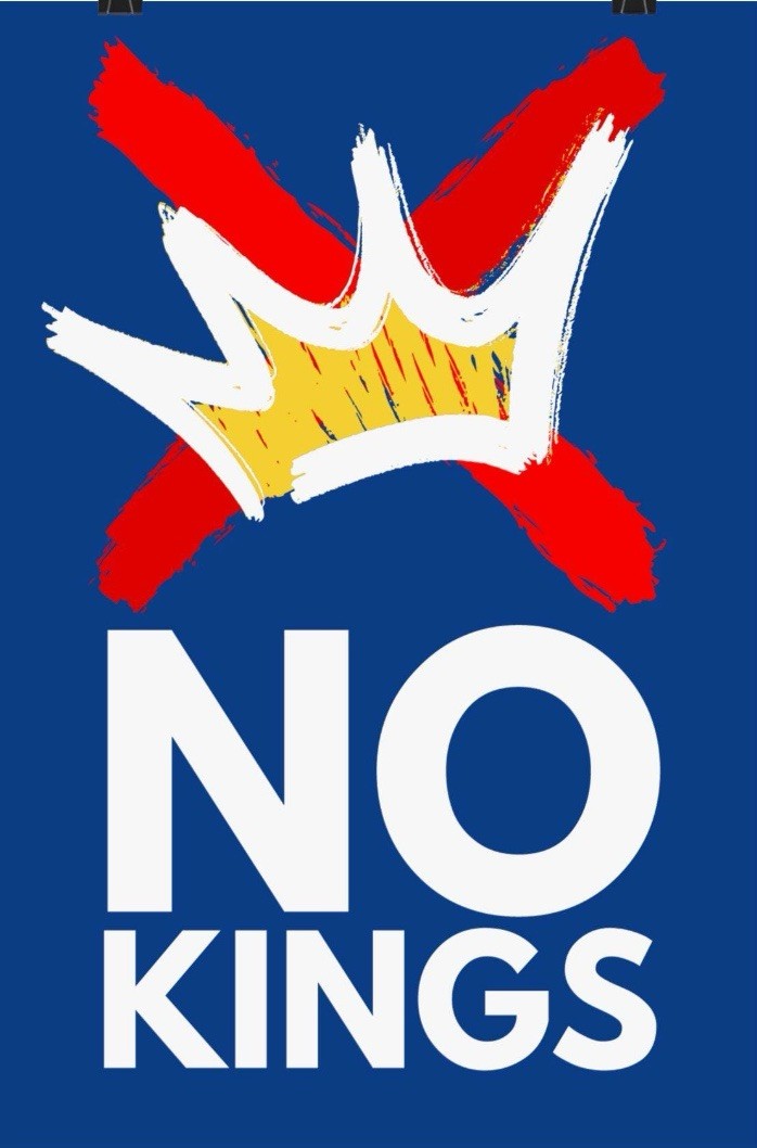 NO KINGS USA Vinyl Sticker 3.5 x 2.5 Inch Car Laptop🔥QUANTITY