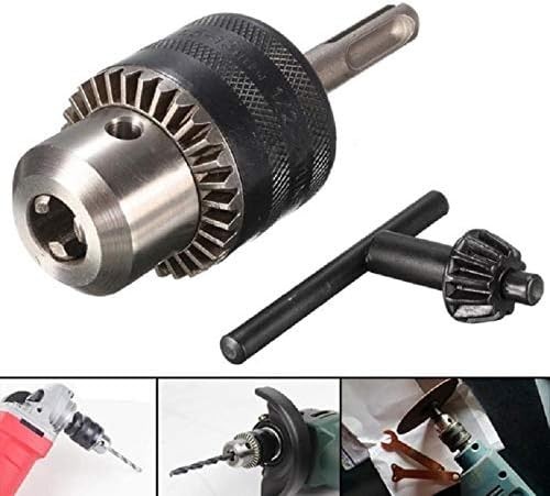 1/2"(13Mm) Drill Chuck with 1/4" Quick Change Hex Drive and Wrench to Drill