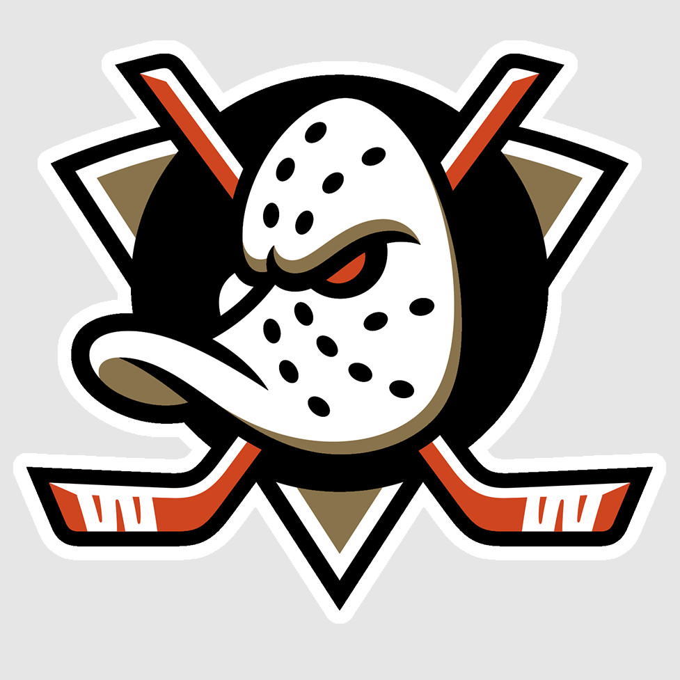 Weather Resistant Vinyl Sticker – Anaheim Ducks 04