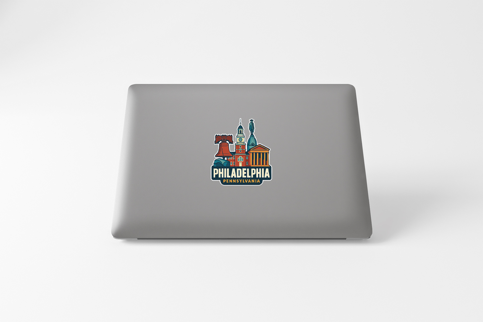 Philadelphia Sticker Decal Vinyl Die-Cut City Skyline Landmark Design