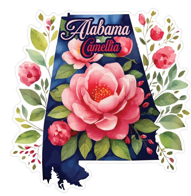Alabama Sticker Stickers A279