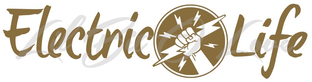 Electric Life Vinyl Decal Electrician Lineman Power 22.5"x 5.6" Stickers Themed