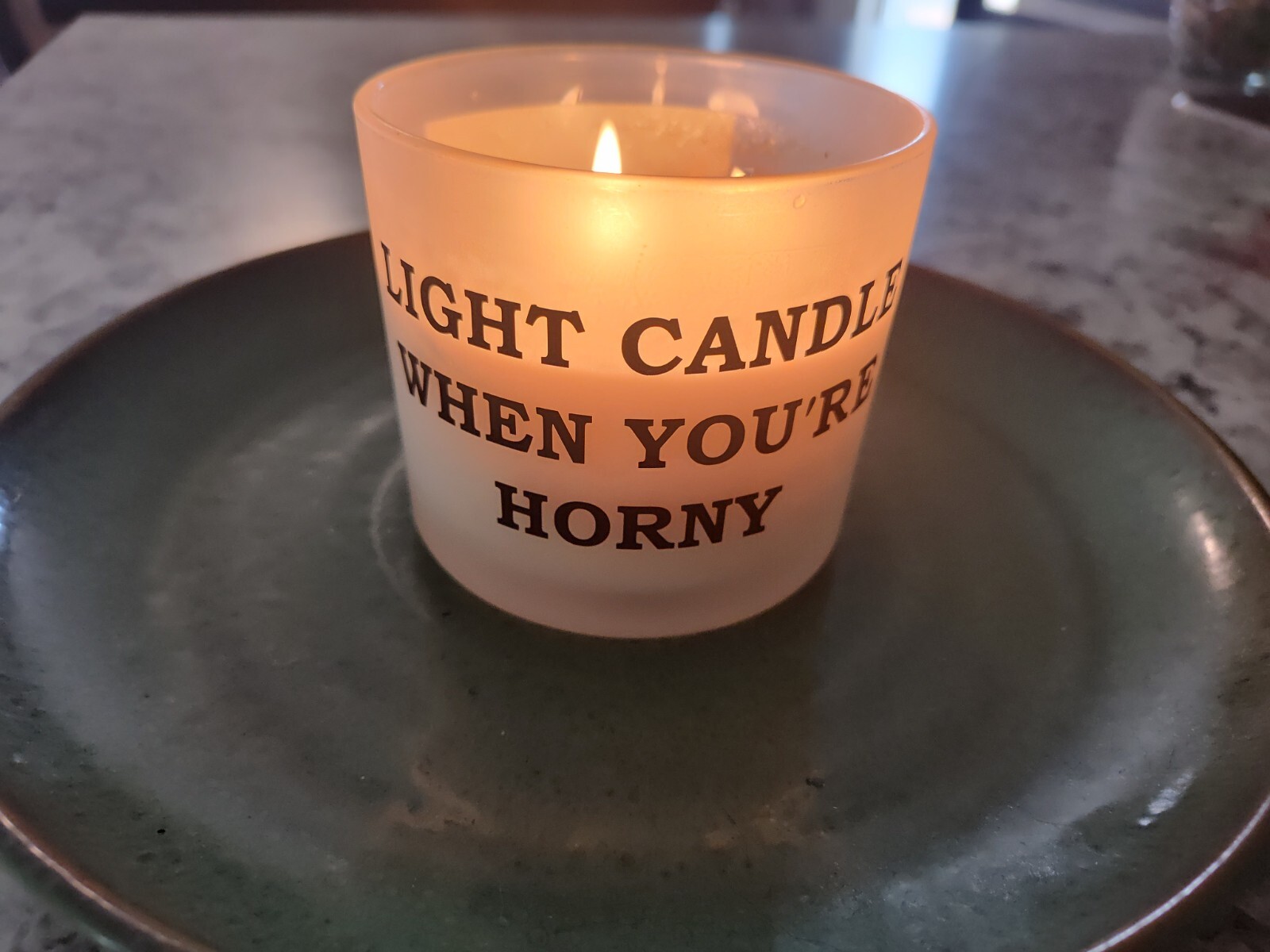 (4 Pack) Light Candle When You're Horny Sticker Vinyl Decal 1.75×5.5" USA Made
