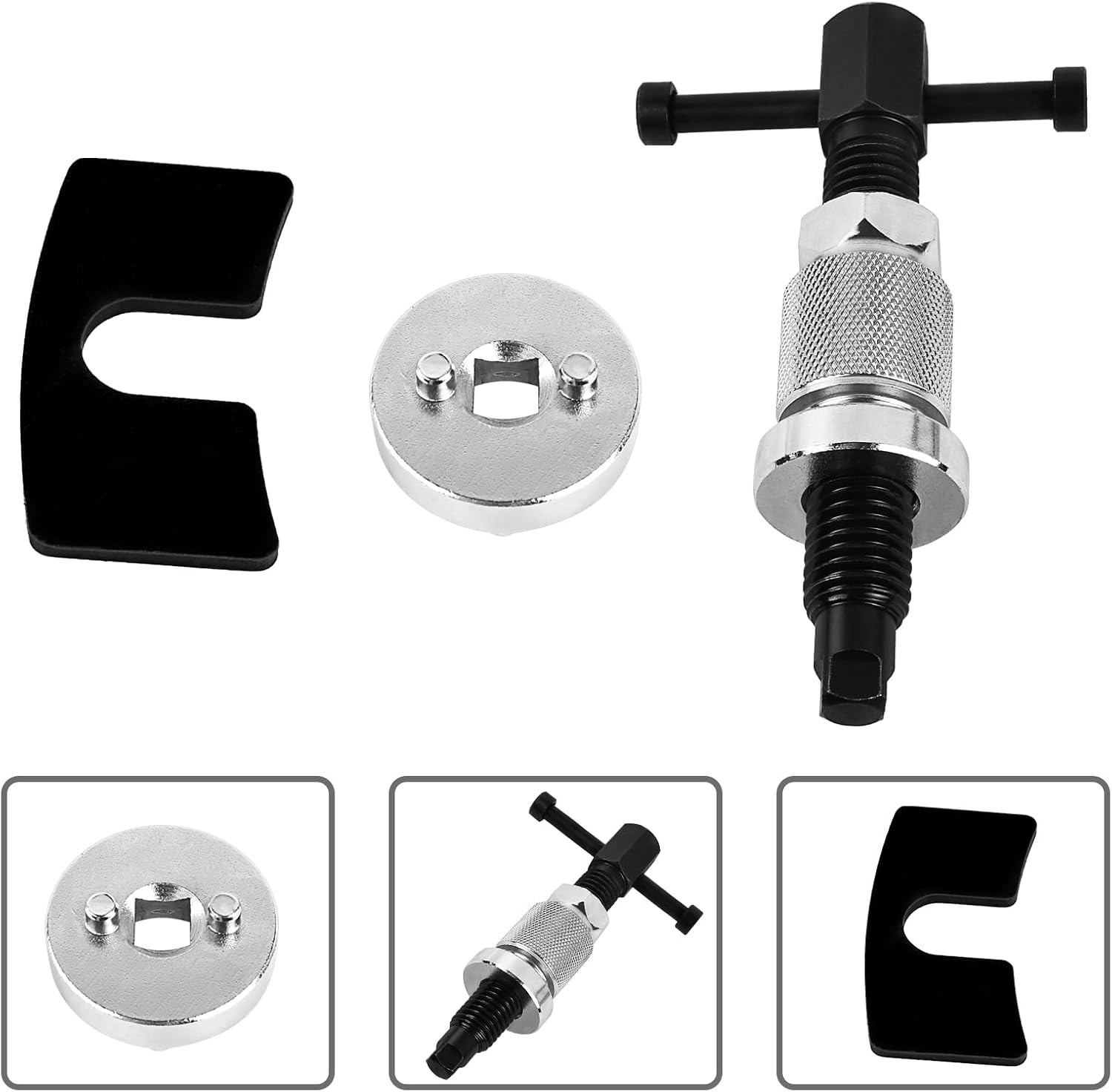 Caliper Piston Compressor Tool (Upgraded) – Universal Rear Brake Caliper Tool fo