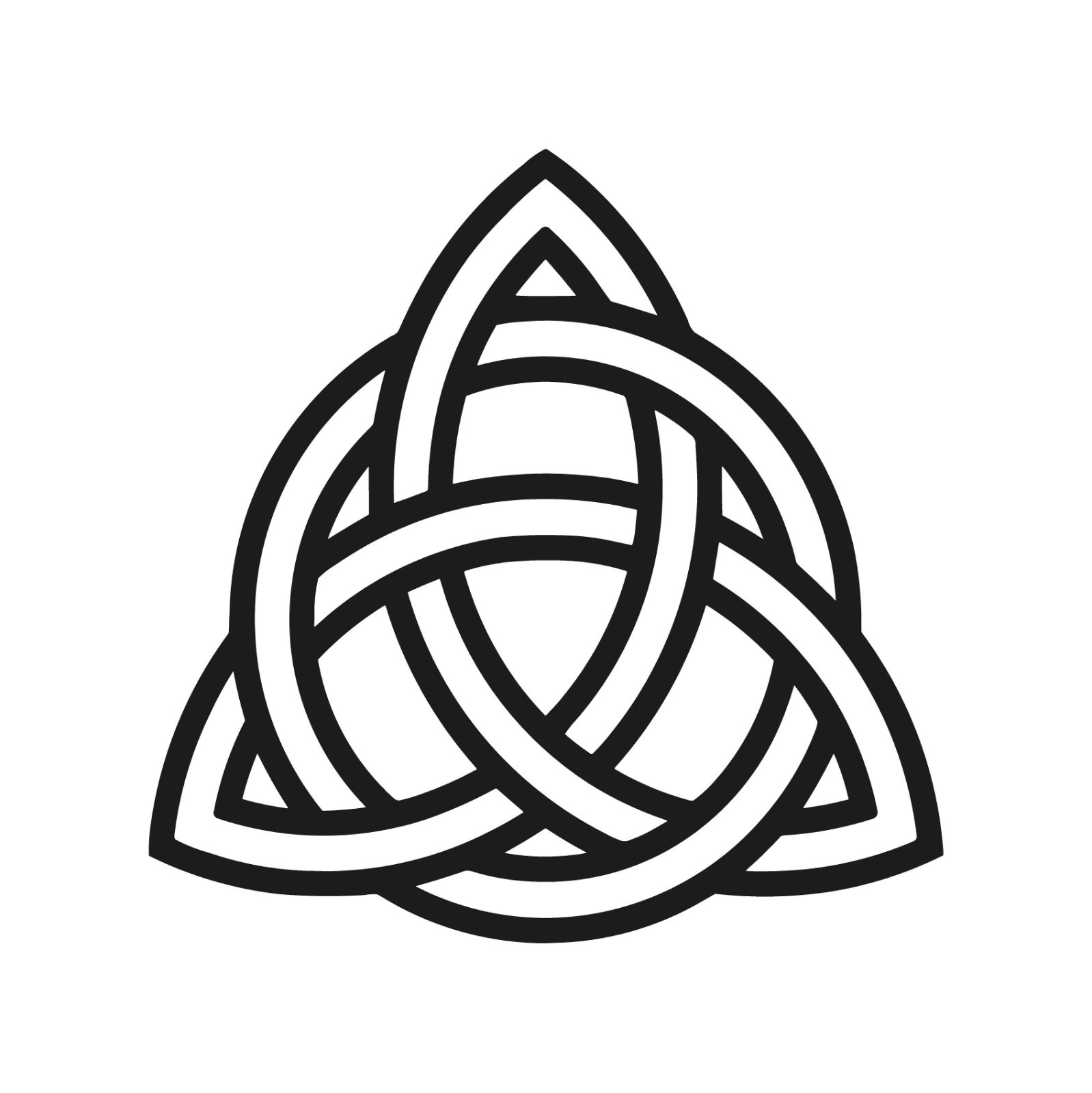 Triquetra Symbol vinyl decal Thefoil Celtic Trinity Knot Irish Decal Sticker
