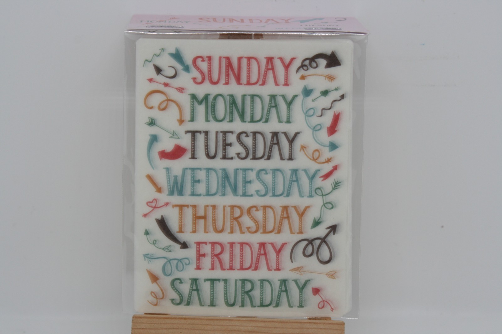 ONLYKXY 10 Sheets Week Label Sticker Monday to Sunday Self Adhesive Stickers