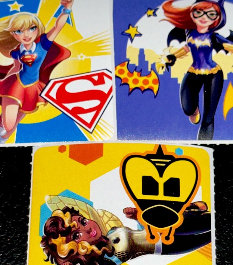 DC✨SEXY ✨BADGIRL✨SUPERGIRL✨BUMBLEBEE✨STICKERS✨❤️‍🔥✨2 1/2”✨each☝️✨GLOSSY✨❤️‍🔥💫
