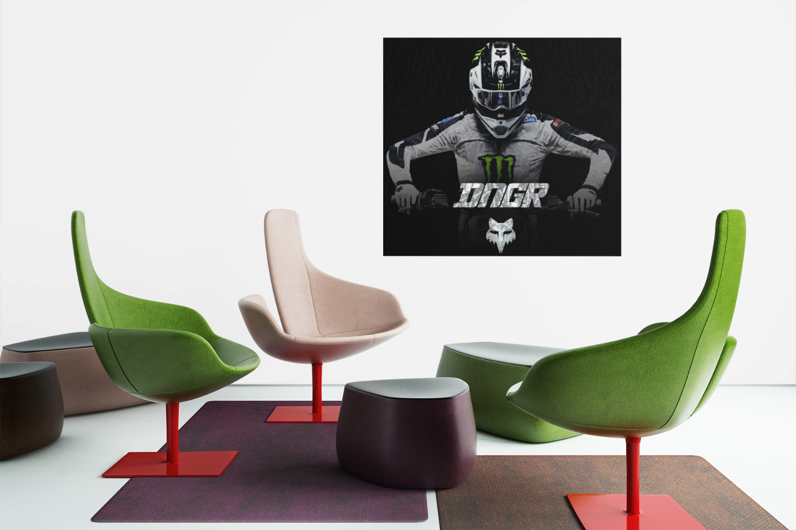 DNGR Boy Haiden Deegan Wall Vinyl Motocross Decal Poster PRINT Removable Backing