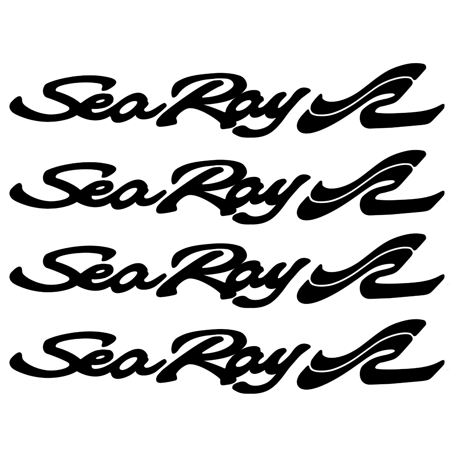 SeaRay Boat Decals Sea Ray Vinyl Stickers – Any Size Any Color