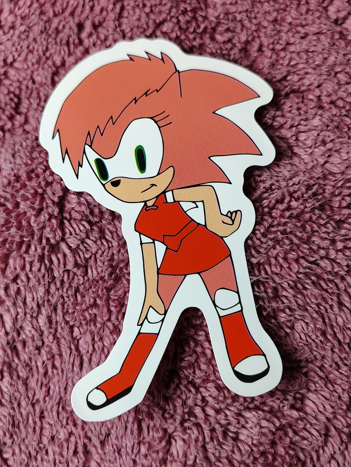 Sonic The Hedgehog Frosty Decal Sticker, Frosty the hedgehog Sticker, 3.25"